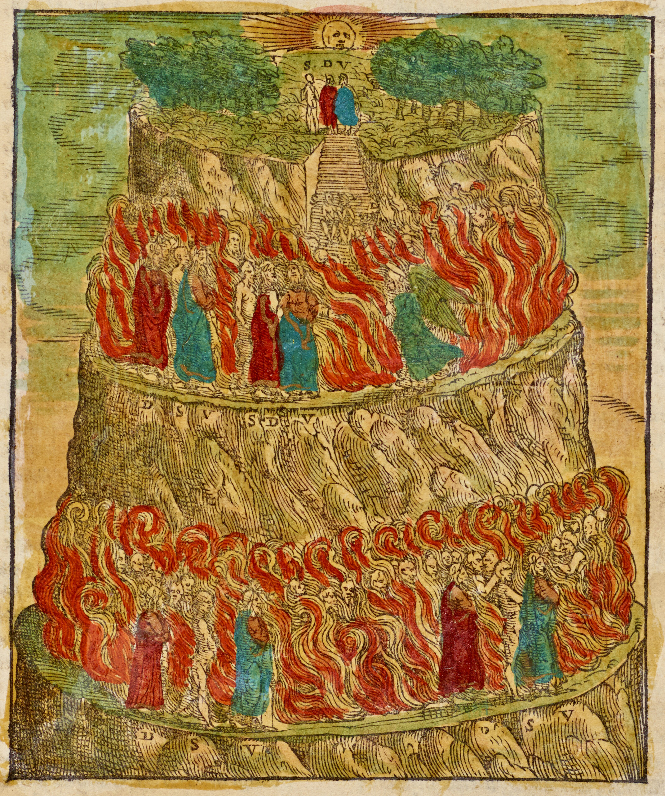 Dante Inferno / Sinistra Purgatorio, Melek-Tha